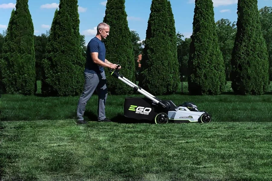 small electric grass mower