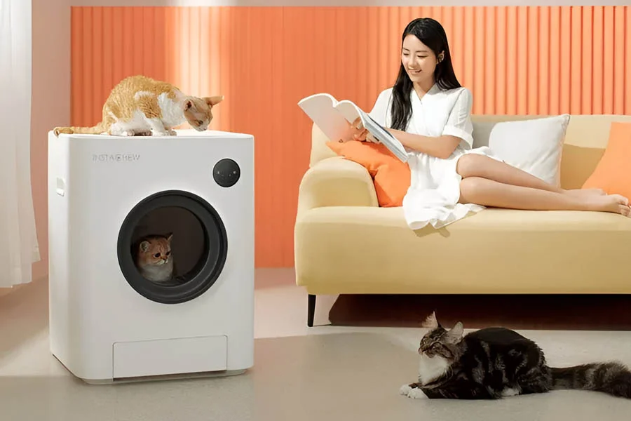 electronic cat litter box